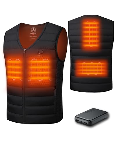 HEWINZE Beheizbare Weste Herren - Wärme weste mit akku 5V, heizweste jagd. von HEWINZE