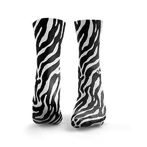 HEXXEE Damen Zebra Socken, Mehrfarbig, 36 von HEXXEE
