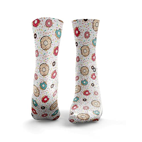 HEXXEE Herren Donut-Socken, Mehrfarbig, L von HEXXEE