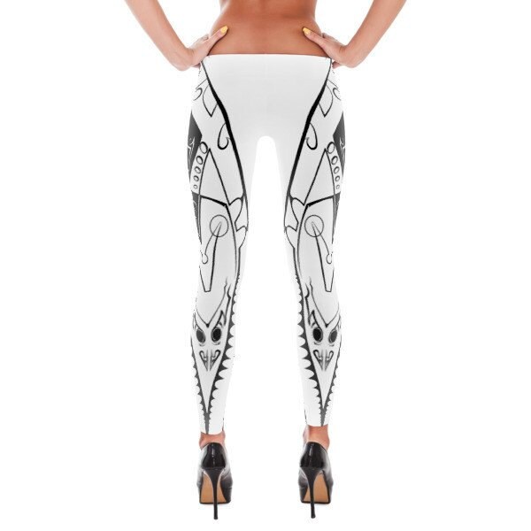 Schnee-Mantis-Leggings Schnee-Mantis-Leggings von HEXinc