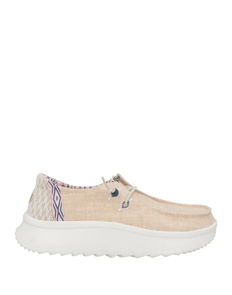 HEY DUDE Schnürschuh Damen Beige von HEY DUDE