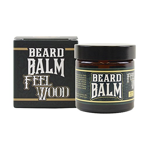 HEY JOE! Beard Balm Nº 4 Feel Wood | Feuchtigkeitsspendender Bartbalsam Männer mit Zedernholz- und Wacholderduft - Bartpflege für Gesunde Bärte - Bart Balsam 60 ml von HEY JOE