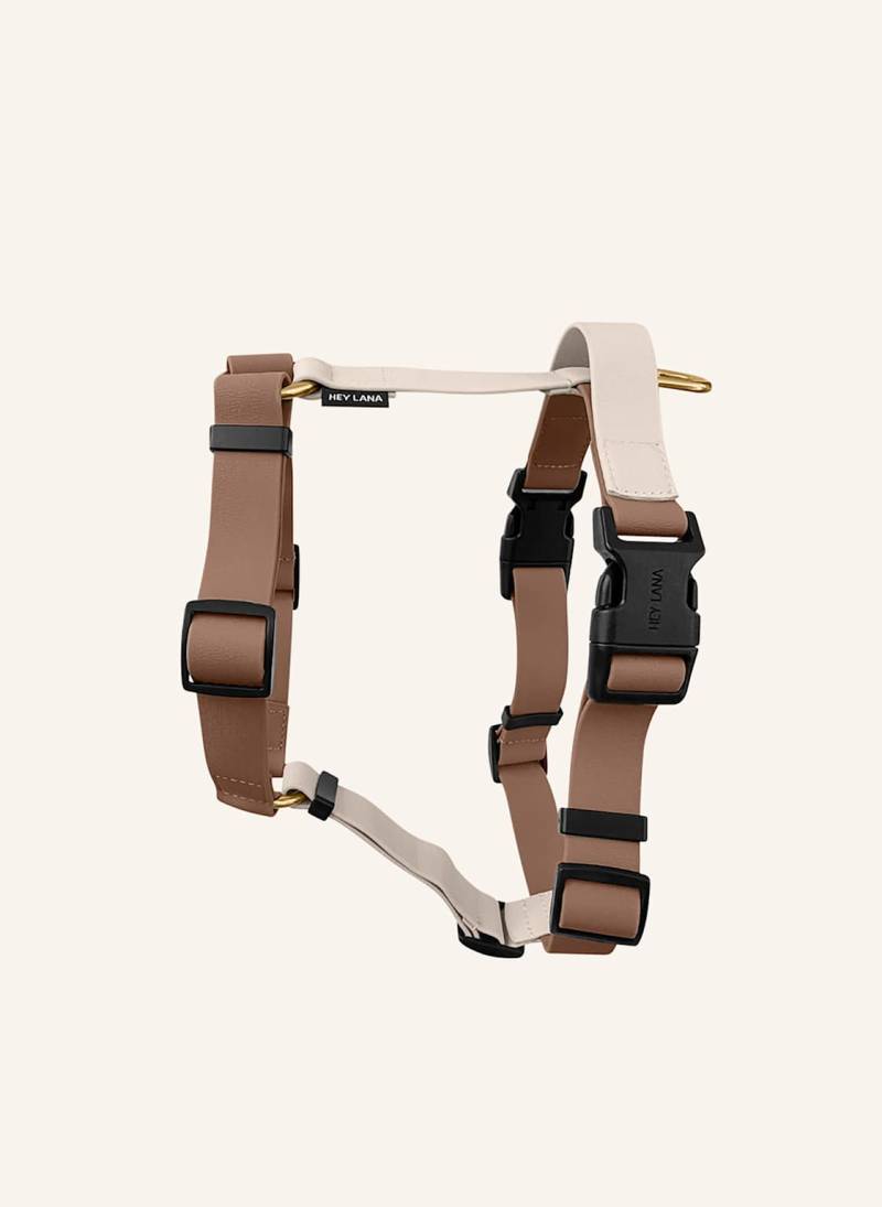Hey Lana Hundegeschirr Outdoor Flex braun von HEY LANA