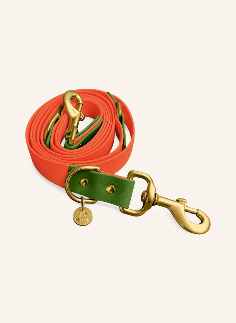 Hey Lana Hundeleine Outdoor Flex orange von HEY LANA