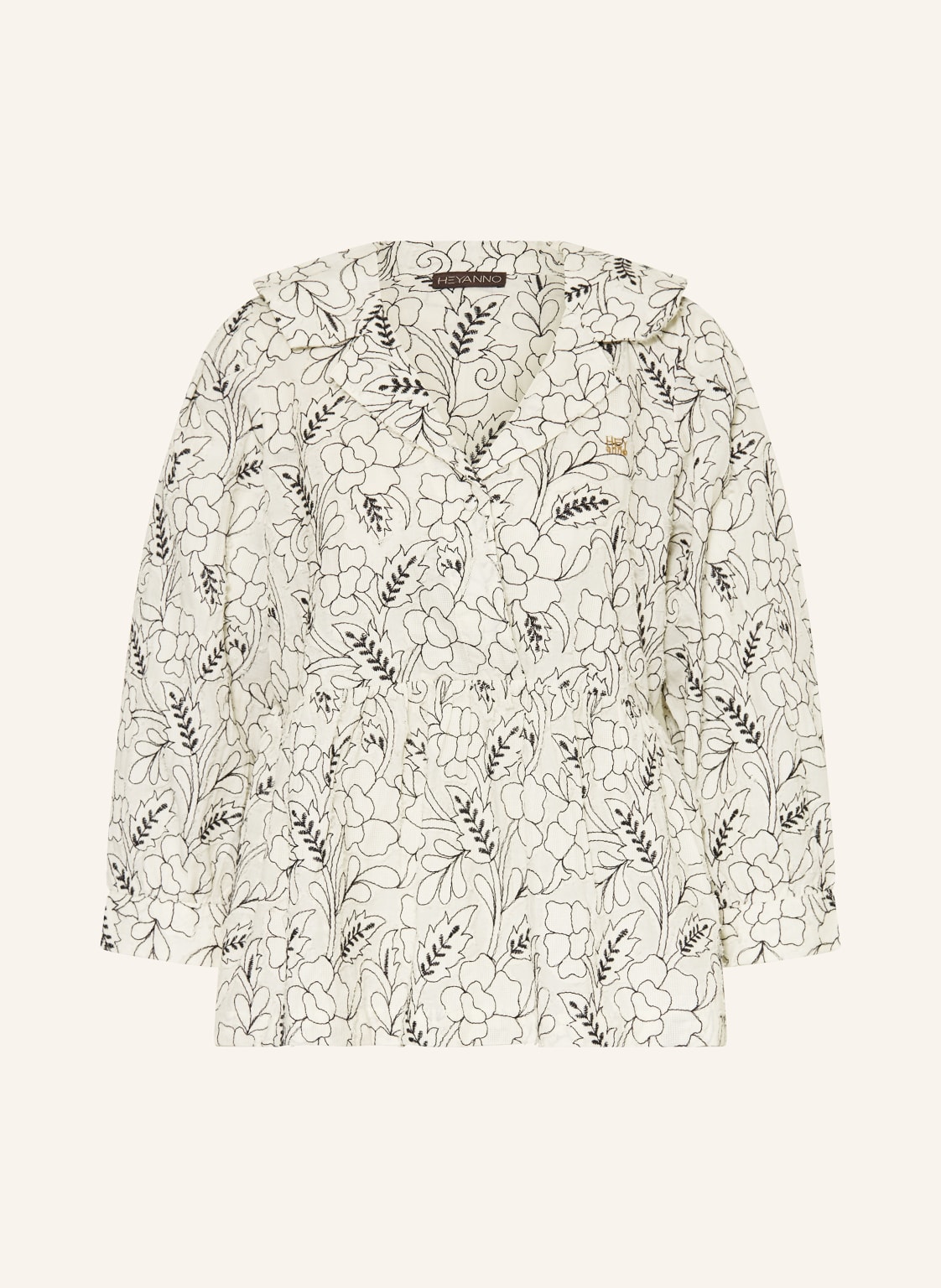 Heyanno Blusenshirt Mmhpoet Mit 3/4-Arm weiss von HEYANNO