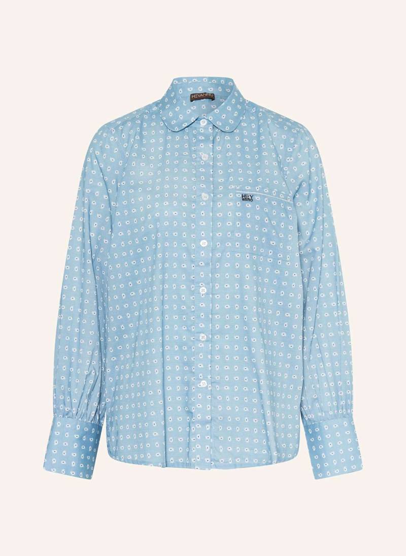 Heyanno Hemdbluse Mmhdance blau von HEYANNO
