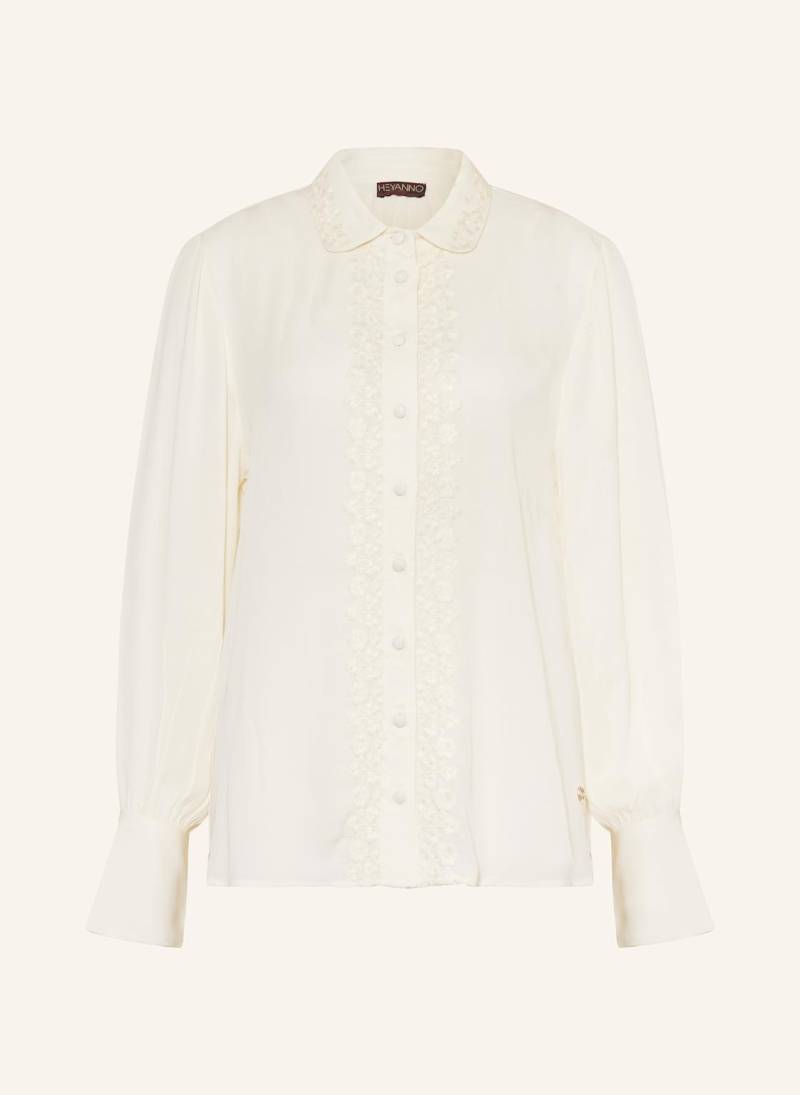 Heyanno Hemdbluse Mmhdazz weiss von HEYANNO