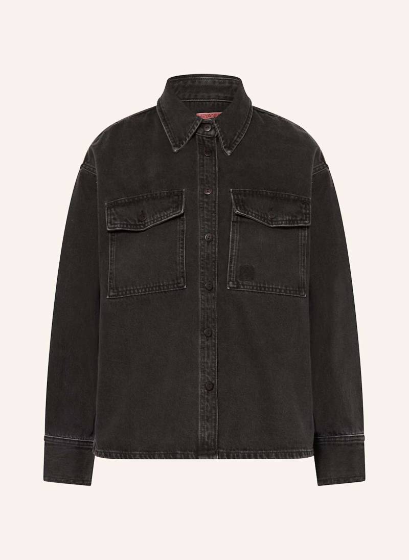 Heyanno Jeansbluse Mmhnice schwarz von HEYANNO