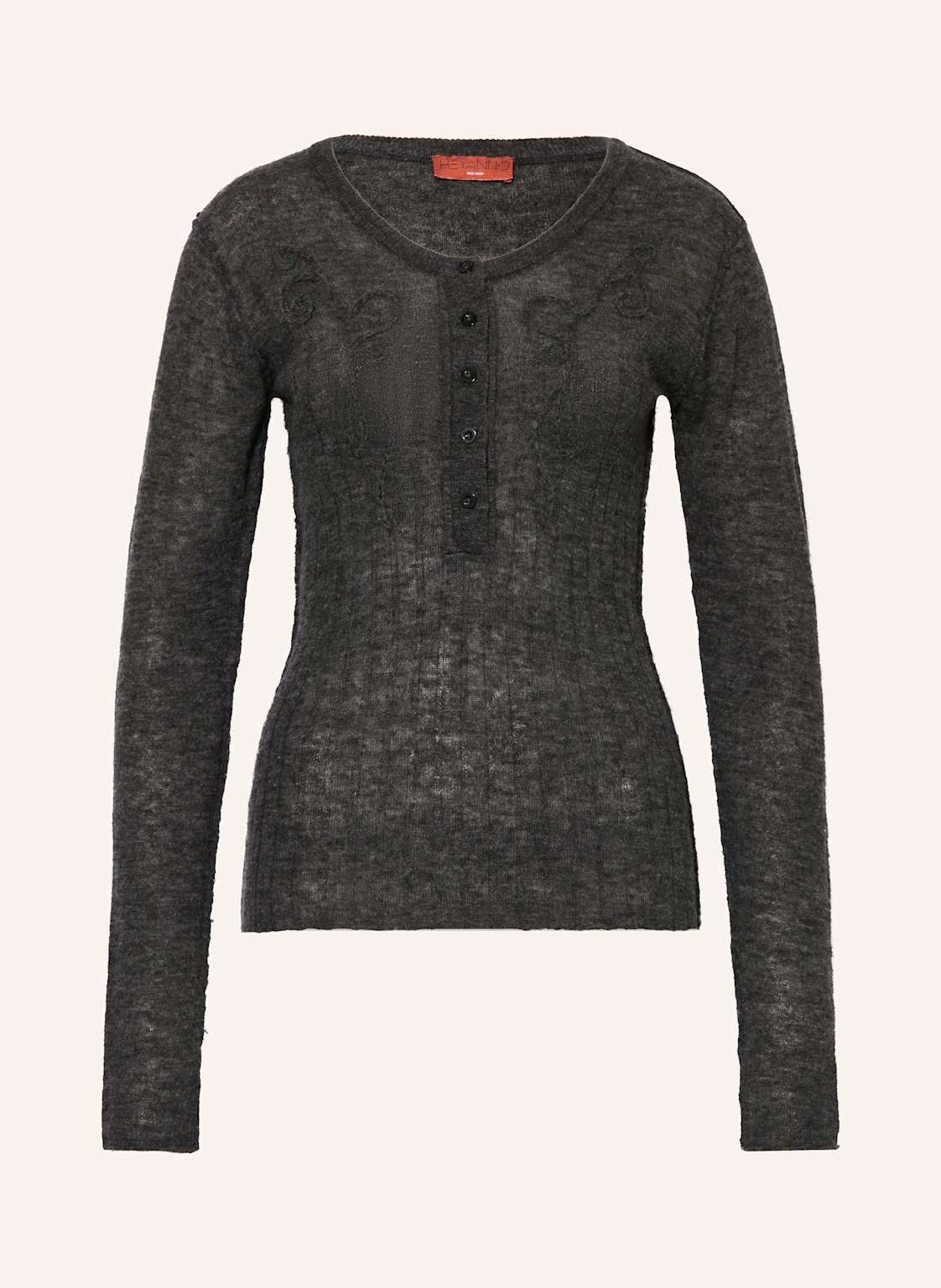 Heyanno Pullover Mmhgentle Hug grau von HEYANNO