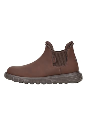 HEYDUDE Branson Boot Craft Leather Damen - Leder Slippers Flache Schuhe - Ankle Boots, Espresso, 41 HEYDUDE Branson Boot Craft Leather Damen - Leder Slippers Flache Schuhe - Ankle Boots, Espresso, 41 von HEYDUDE