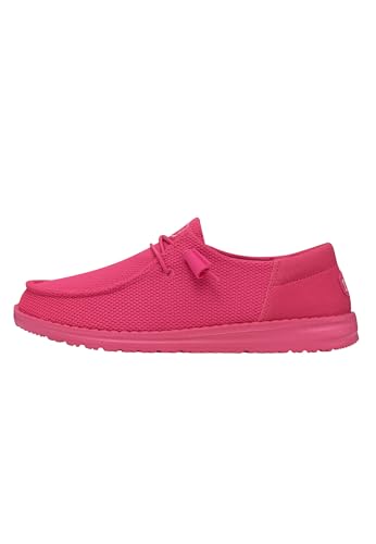HEYDUDE Wendy Funk Mono - Zapatos Estilo Mocasín para Mujer, Electric Pink, 36 von HEYDUDE