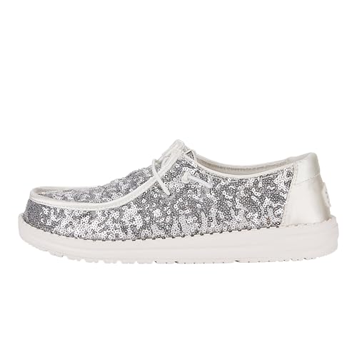 HEYDUDE Wendy Sparkle Damen-Sneaker, Cream, 40 EU HEYDUDE Wendy Sparkle Damen-Sneaker, Cream, 40 EU von HEYDUDE