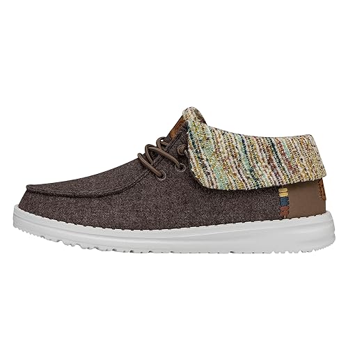 Hey Dude Wendy Fold Boho Damen-Stiefel, Schlupfstiefel, bequem und leicht, Braun, 41 EU Hey Dude Wendy Fold Boho Damen-Stiefel, Schlupfstiefel, bequem und leicht, Braun, 41 EU von HEYDUDE