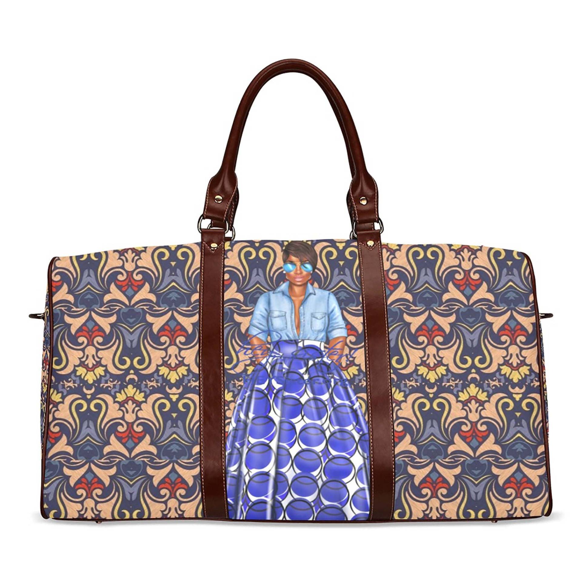 Always Ready African American Reisetaschen | Geschenkideen Für Frauen Reisetasche Schwarze Damen Weekender Tote Nachttasche von HEYSisterDENIM