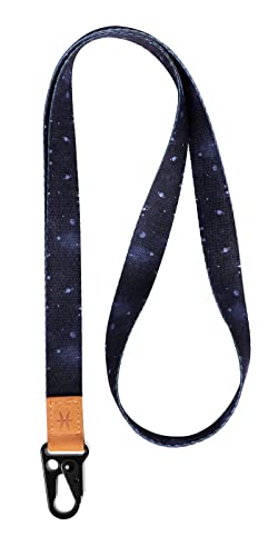 Coole Lanyard für Schlüssel, Halsriemen Schlüsselbund für Frauen, Lanyard Logo für Männer, ID Lanyard (sternenklarer Himmel) von HEZEN