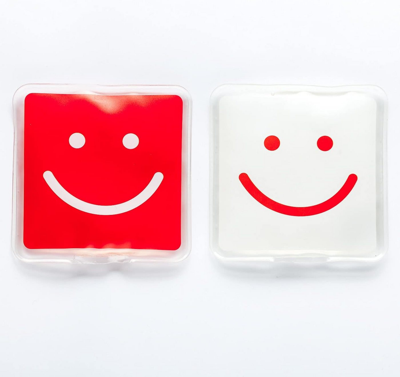 HF Home Flair Handwärmer hochwertige Handwärmer I Wiederverwendbar (2er Set Smiley), 2-tlg., Wiederverwendbare Taschenwärmer I tolle Muster von HF Home Flair