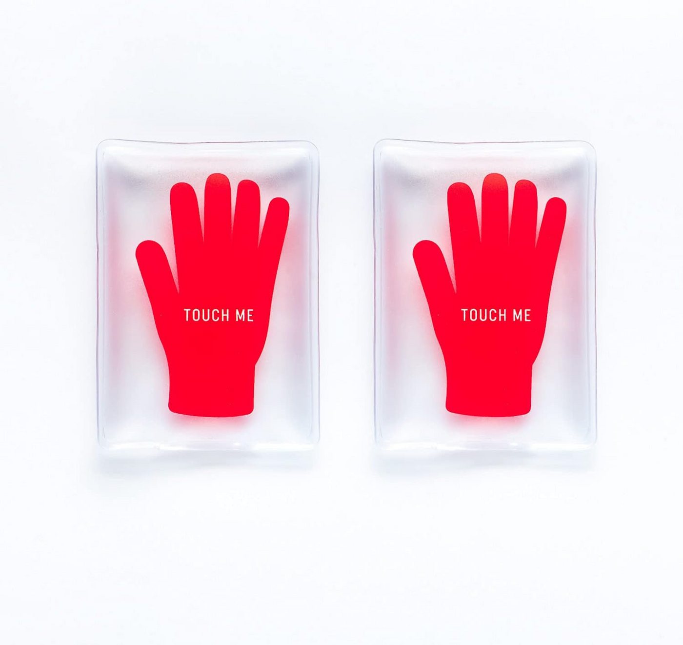 HF Home Flair Handwärmer hochwertige Handwärmer I Wiederverwendbar (2er Set Touch Me), 2-tlg., Wiederverwendbare Taschenwärmer I tolle Muster von HF Home Flair