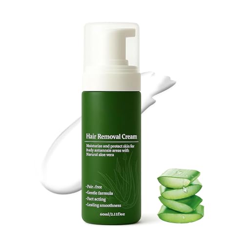 Botane Haarentfernungscreme für Männer, schnelles und sanftes No-Shave-Haarentfernungsspray für Gesicht, Körper und Intimbereich, feuchtigkeitsspendend, nicht klebend (1PCS) von HFDHD