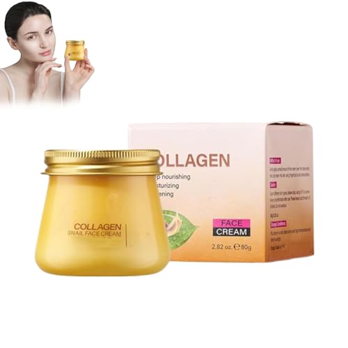 Schnecken-Kollagen-Verjüngungscreme, aufhellende, feuchtigkeitsspendende, reparierende und straffende Kollagencreme, Kollagennail für Frauen, Tiefenpflege (1PCS) von HFDHD