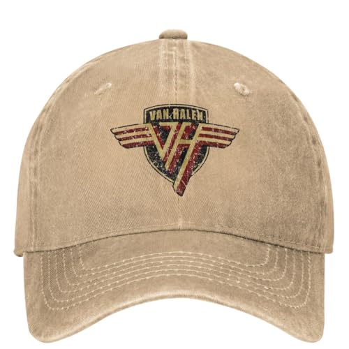 Baseballmütze Männer Frauen Vintage Van Halen 59903354 s Classic Distressed Washed Snapback Hut Verstellbare Urlaub Sport Geschenke von HFGAASSH