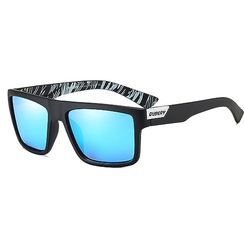 HGDGears Vintage Sonnenbrille,Männer und Frauen polarisierte Sonnenbrille,Fahren,Radfahren,Angeln,Reise,UV400-Schutz Sonnenbrille von HGDGears