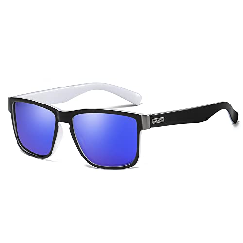 HGDGears Vintage Sonnenbrille,Männer und Frauen polarisierte Sonnenbrille,Fahren,Radfahren,Angeln,Reise,UV400-Schutz Sonnenbrille von HGDGears