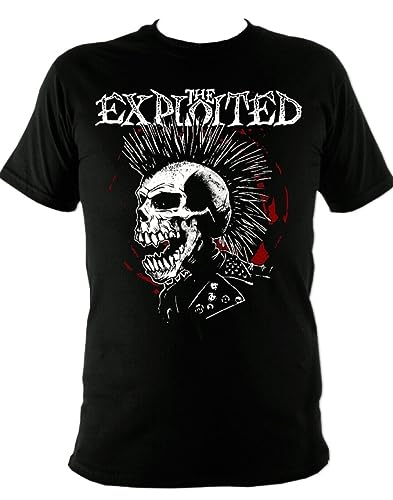 Exploited t Shirt Black XXL von HGEYUXIN