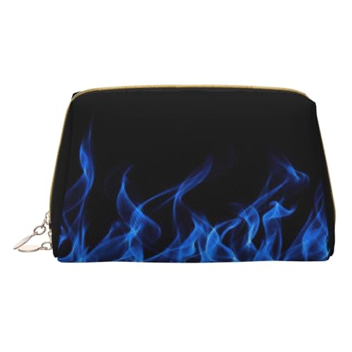 HGFVY Blue Flame Kulturbeutel, Reisefreundlicher Make-up-Organizer für Make-up-Pinsel, Lippenstifte, Weiss/opulenter Garten, Einheitsgröße von HGFVY