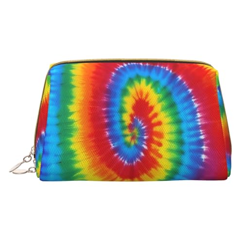 HGFVY Dye Hippies Kulturbeutel, Reisefreundlicher Make-up-Organizer für Make-up-Pinsel, Lippenstifte, Weiss/opulenter Garten, Einheitsgröße von HGFVY