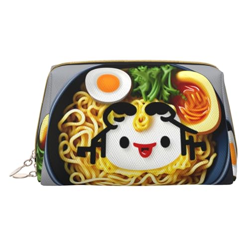 HGFVY Eierbecher, Nudel-Ramen-Kulturbeutel, reisefreundlicher Make-up-Organizer für Make-up-Pinsel, Lippenstifte, Weiss/opulenter Garten, Einheitsgröße von HGFVY