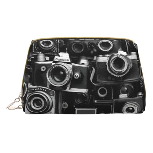 HGFVY Kamerasammlung Kulturbeutel, Reisefreundlicher Make-up-Organizer für Make-up-Pinsel, Lippenstifte, Weiss/opulenter Garten, Einheitsgröße von HGFVY