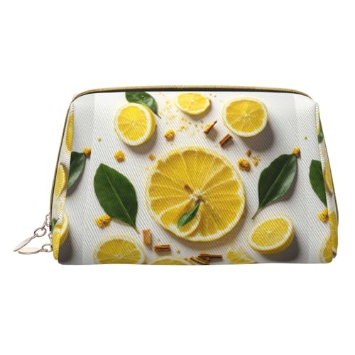 HGFVY Kulturbeutel, Reisefreundlicher Make-up-Organizer für Make-up-Pinsel, Lippenstifte, Weiss/opulenter Garten, Einheitsgröße von HGFVY