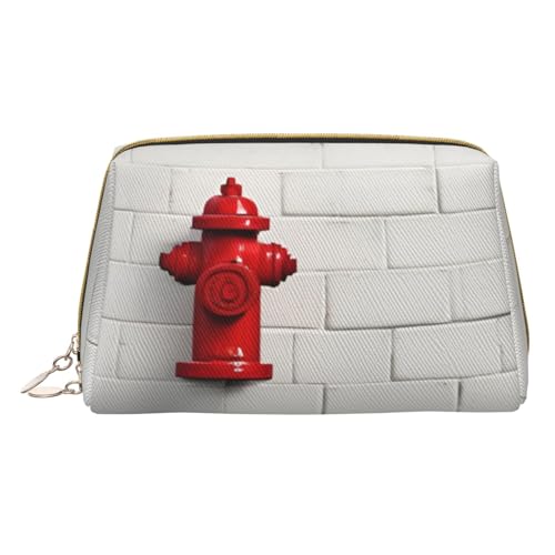 HGFVY Kulturbeutel für Make-up-Pinsel, Lippenstifte, Reisefreundlicher Make-up-Organizer in Altweiß, Weiss/opulenter Garten, Einheitsgröße von HGFVY