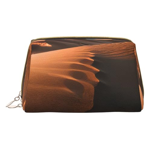 HGFVY Sand Dunes Kulturbeutel, Reisefreundlicher Make-up-Organizer für Make-up-Pinsel, Lippenstifte, Weiss/opulenter Garten, Einheitsgröße von HGFVY