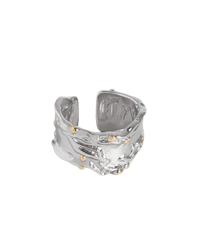 Silberringe Damen 925,S925 Sterling Silber Dornen Ring Verstellbare Ringe Minimalistischer Offener Ring Silber Daumenring Ewigkeitsring Hochzeitsanhänger Schmuck Geschenke Für Männer Mädchen Damen von WLLDDDIU