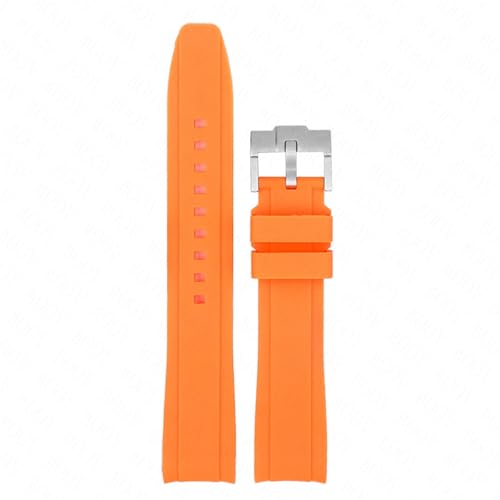 HGJHJJHK Gebogenes Ende Gummi -Gurt 18/19/20/22/22 mm Universal Silicon Watch Band Weicher Sport wasserdichte Armbandgürtel für Männer Frauen HGJHJJHK Gebogenes Ende Gummi -Gurt 18/19/20/22/22 mm Universal Silicon Watch Band Weicher Sport wasserdichte Armbandgürtel für Männer Frauen von HGJHJJHK