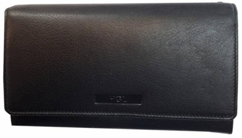 HGL - Damenbörsen Schwarz Schwarz von HGL