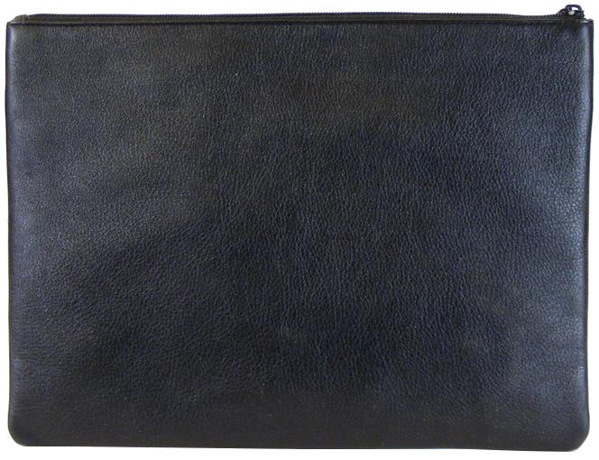 HGL - HGL Banktasche echt Leder schwarz Schwarz von HGL