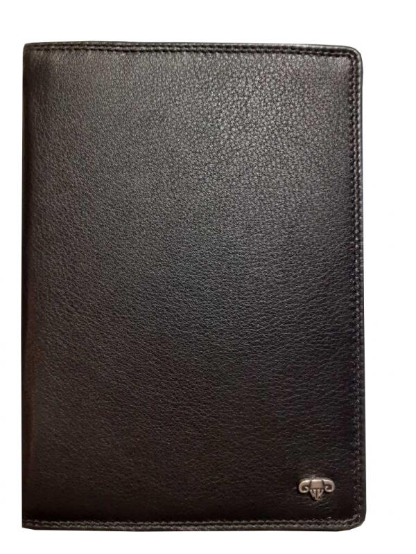 HGL - HGL Brieftasche echt Rindleder schwarz Schwarz von HGL