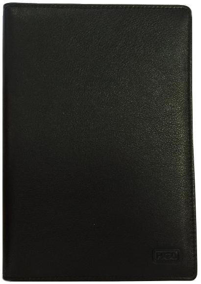 HGL - HGL Reisepasshülle schwarz echt Leder Schwarz von HGL