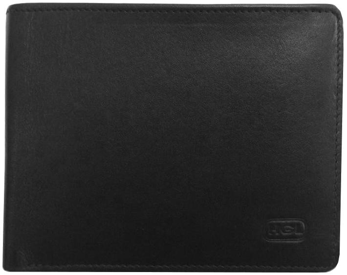 HGL - HGL Scheintasche RFID echt Leder schwarz Schwarz von HGL