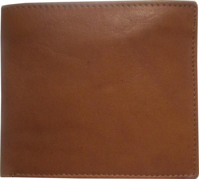 HGL - HGL Scheintasche RFID quer echt Leder natur Braun von HGL