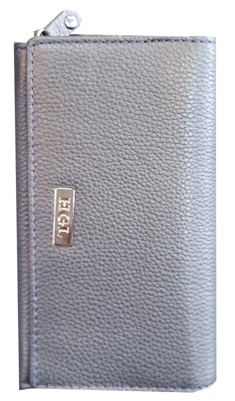 HGL - HGL Überschlagbörse, RFID-Schutz echt Leder dunkelblau Blau von HGL