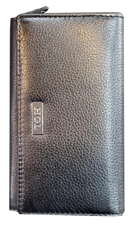 HGL - HGL Überschlagbörse, RFID-Schutz echt Leder schwarz Schwarz von HGL