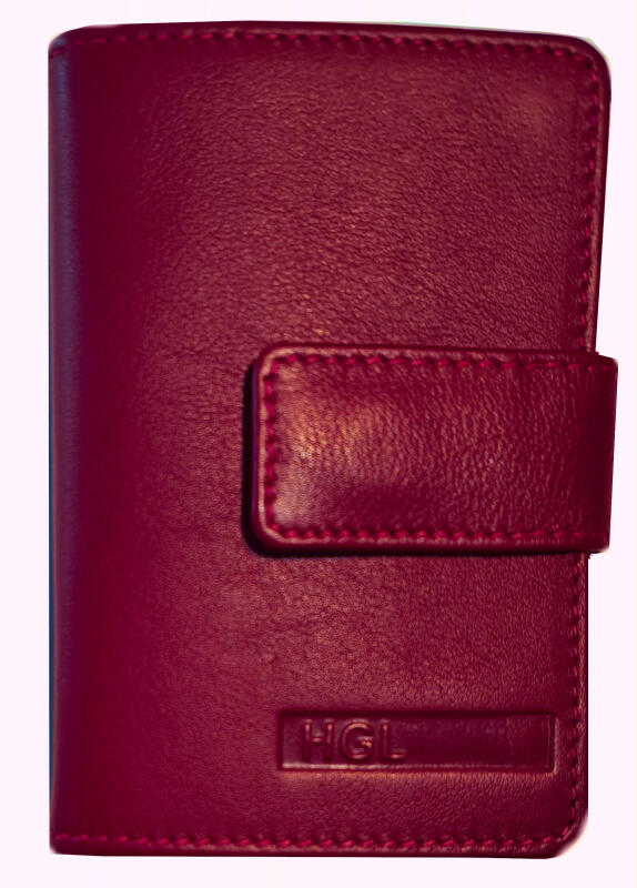 HGL - Kreditkartenetuis Mit Rfid Rot Rot von HGL