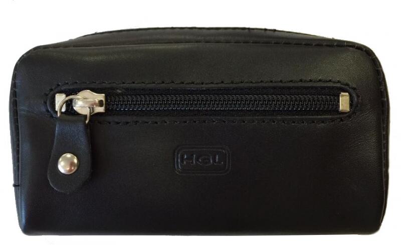 HGL - Schlüsseletuis Schwarz Schwarz von HGL