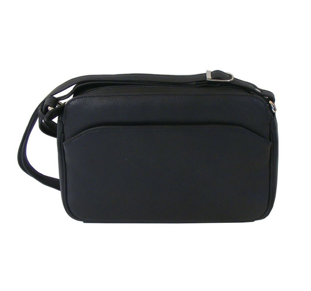 HGL Umhängetasche HGL Damen Umhängetasche schwarz Echt-Leder Rindleder Tasche 19444 von HGL