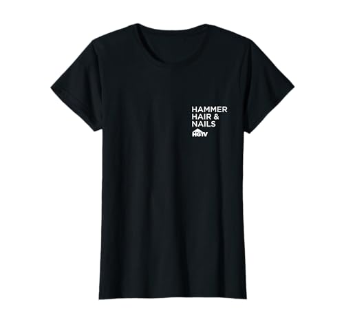HGTV Damen Hammer, Haare und Nägel T-Shirt T-Shirt HGTV Damen Hammer, Haare und Nägel T-Shirt T-Shirt von HGTV