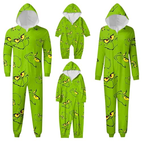 Familie Sets Weihnachts Overall Damen Schlafanzüge Für Herren Pärchen Pyjama Weihnachtskostüm-Set Für Mädchen Weihnachtspyjama Paare Weihnachts Pyjama Set Weihnachtsschlafanzüge Paare Weihnachtshose von HGWOPGASD