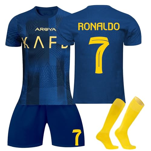 Fußballtrikots Kinder Fussball Kinder Trainingsanzug Fussball Trikot Fußballtrikot Kinder Fußball Kleidung Set Fußballtrikot Kinder Kinder Fussball Trikot Set Al Nassr Fussball Trikot Kinder von HGWOPGASD